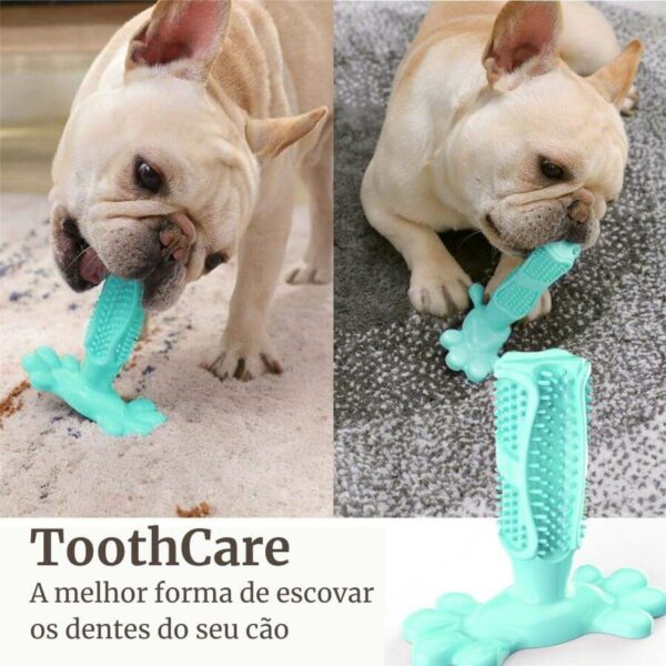 brinquedo para limpar os dentes dos cães toothcare